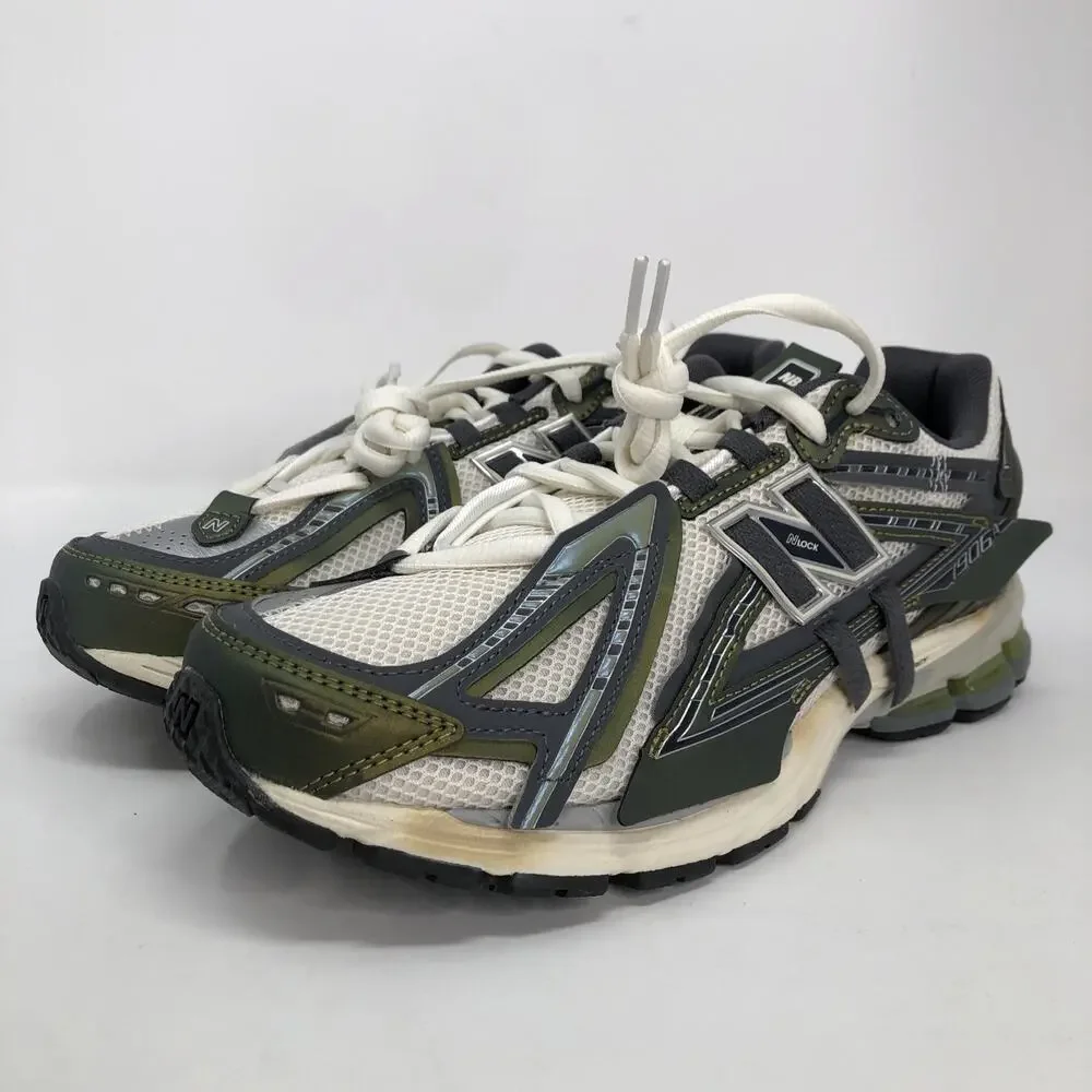 New Balance 1906A Unisex W12.5/M11 Green Mesh Lace Up Casual Sneaker - Picture 7 of 14